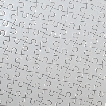 Glossy puzzle for sublimation A4 (29 x 20cm) - 120 elements (TE-0406)