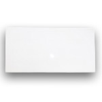 Aluminium Sheet for Heat Transfer, Sublimation, DTF Printing and Engraving - White Glossy, 600 x 300 mm