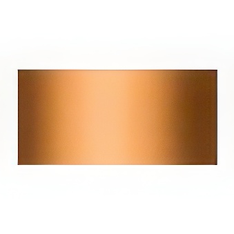 Aluminium Sheet for Heat Transfer, Sublimation, DTF Printing and Engraving - Brown Satin, 600 x 300 mm