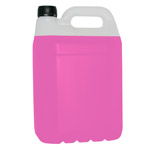 Cleaning fluid for print heads - pink. outside