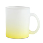 Frosted glass sublimation mug