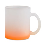 Frosted glass sublimation mug