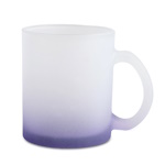 Frosted glass sublimation mug