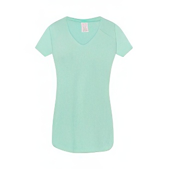 T-shirt Urban for printing Colour: mint green Size: S/M