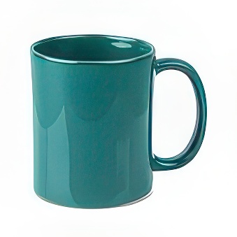 Coloured Sublimation Mug, green, 330 ml