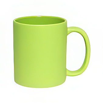 Coloured Sublimation Mug , lime, 330 ml