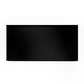 Glossy aluminium plate for engraving, black/white