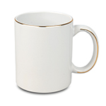 Sublimation Mug - Silver Rim and Handle