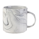 Stackable marble mug for sublimation