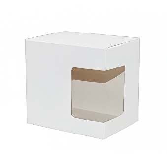 DTF Printing Mug Box with Window - 10 Pieces