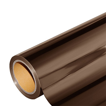 Flex film metallic for DTF printing, brown, 70 µm