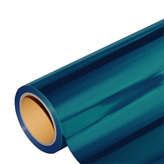 Flex film metallic, light blue