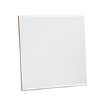 White shiny tile for sublimation