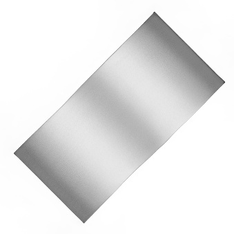 Aluminium Sheet for Heat Transfer, Sublimation, DTF Printing and Engraving - Silver Satin, 600 x 300 mm