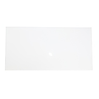 Aluminium Sheet for Heat Transfer, Sublimation, DTF Printing and Laser Engraving - White Glossy, 600 x 300 mm