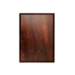 Wood base for metal for thermal transfer, sublimation and DTF overprint