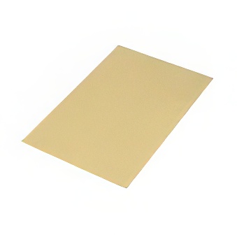 Aluminium Sheet for Heat Transfer, Sublimation, DTF Printing and Engraving - Gold Brushed, 200 x 150 mm