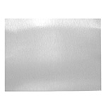 Metal plate for thermal transfer, sublimation and DTF overprint