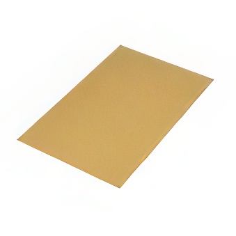 Aluminium Sheet for Heat Transfer, Sublimation, DTF Printing and Engraving - Gold Glossy, 300 x 200 mm