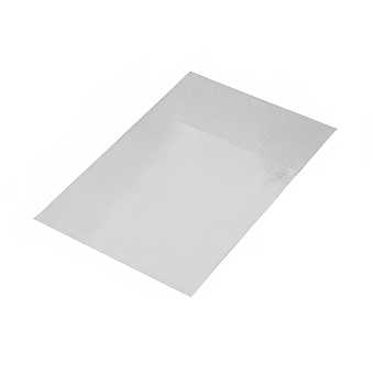 Aluminium Sheet for Heat Transfer, Sublimation, DTF Printing and Engraving - Silver Glossy, 300 x 200 mm