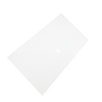 Aluminium Sheet for Heat Transfer, Sublimation, DTF Printing and Engraving - White Glossy, 300 x 200 mm