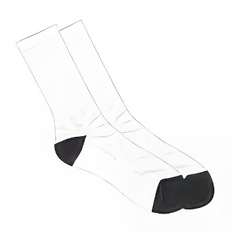 Trainning socks for sublimation - all-over print, 35/38  S