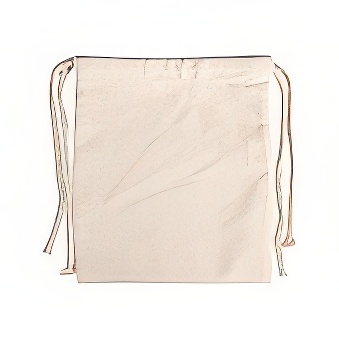 Gift bag for sublimation, beige, 17 x 20 cm