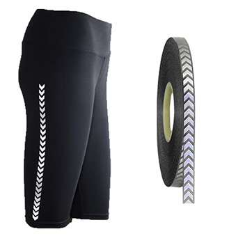 Segmented heat transfer reflective tape - arrow 1,4 cm x 50 m