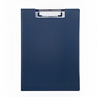 Clipboard Eco made of Durable Cardboard with Paper Lamination, blue A4