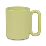 Coloured Sublimation Mug with Oval Handle