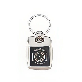Metal Keychain Blanks - 25x25 mm Printing Area