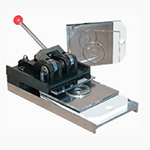 Cutter for badges and magnets 25/100 machine with replacable die