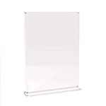 A4 table sign holder vision with magnets