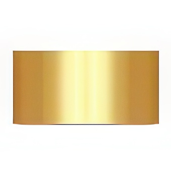 Aluminium Sheet for Heat Transfer, Sublimation, DTF Printing and Engraving - light gold, mirror finish, 600 x 300 mm