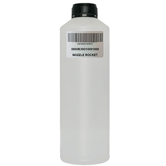 Cleaning fluid for ink print heads - Nozzle Rocket, inside1 kg