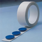 White strip on a roll for magnets 25 m (BP-626)