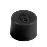 Black circle magnets