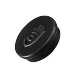 Black circle magnets