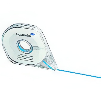 Self adhesive divider blue tape for planning boards 2,5 mm x 16 m