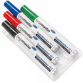 Set of 4 board markers 1,5-3 mm