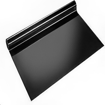 Magic Chart rolled board for writing with a marker - black, not dry erase, electrostatic foil, smooth 60x80 cm