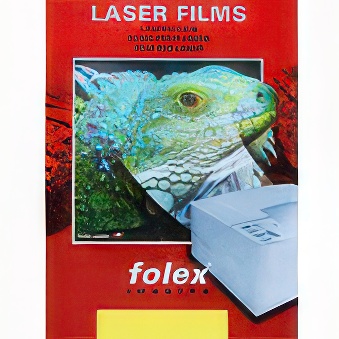 A4 Double-sided White Glossy Foil (BG-72 WO) for Laser Printers and Copiers - 50 Sheets