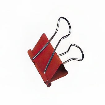 Archive Clip for Documents, red, 1,9 cm