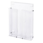 Adhesive pockets for leaflet exhibition - set