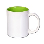 Sublimation Mug - Green Inner