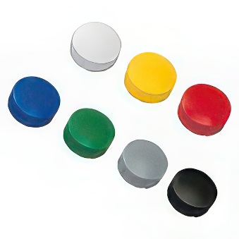Round Colourful Board Magnets 15 mm