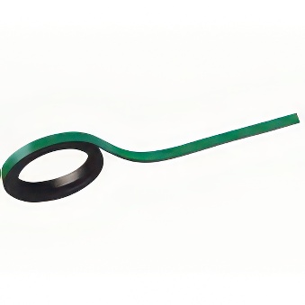 Green Dry-Erase Magnetic Strip, 0.5 × 1 m