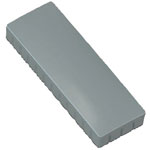 Grey rectangular magnets
