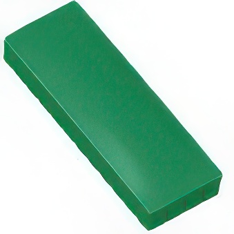 Green Rectangular Office Magnets