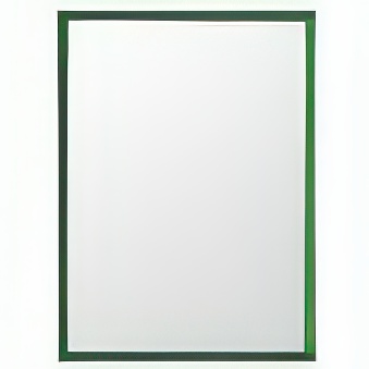 Magnetic Frame for Documents green A3